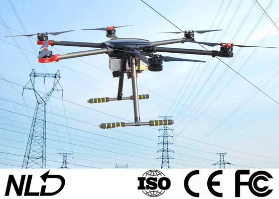 6 Rotors Powerline Drone